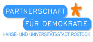 Logo für Partnerschaft für Demokratie der Hansestadt Rostock